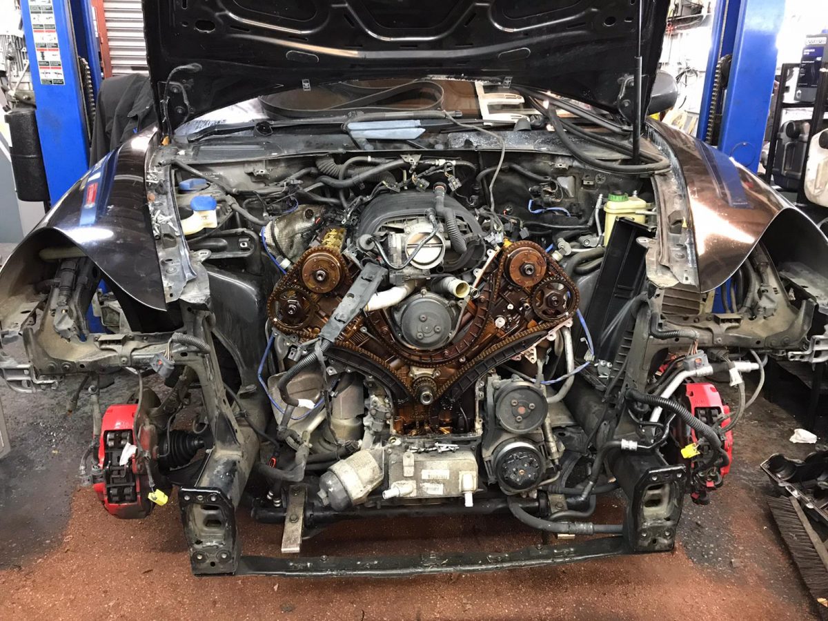 Porsche Cayenne Engine Management Light Timing Chain Replacement