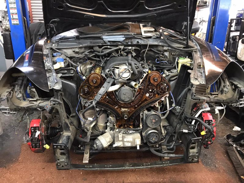 Porsche Cayenne Engine Management Light Timing Chain Replacement