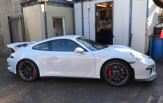porsche gt3 tyre repair