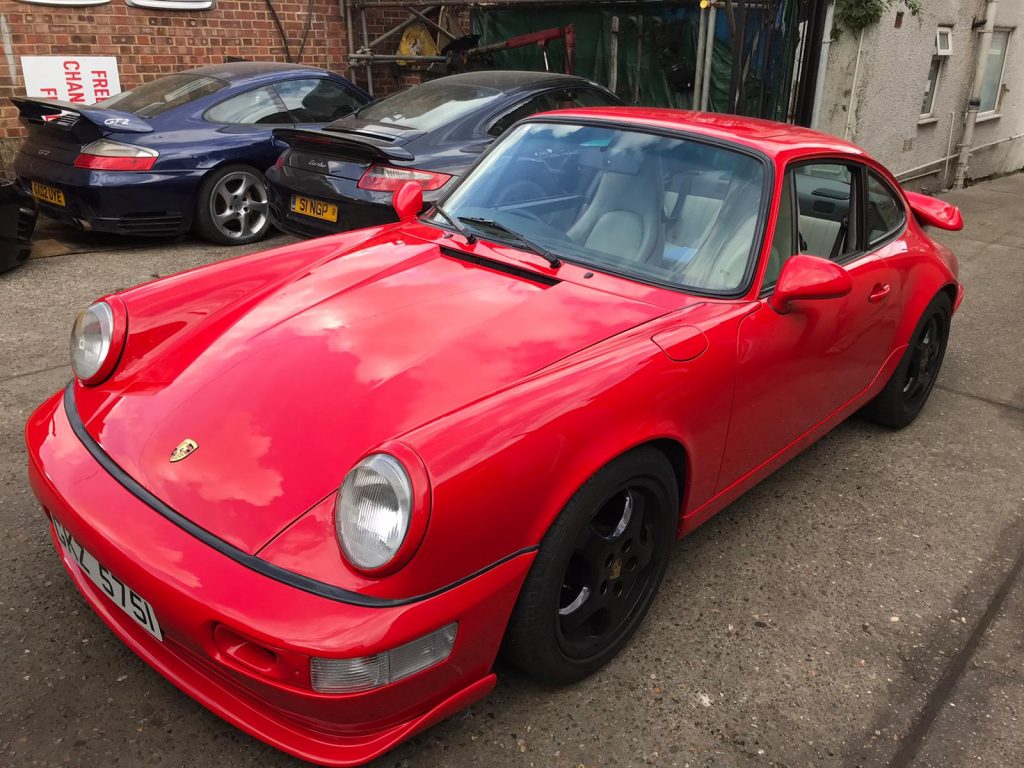 porsche 964 healthcheck and new shock absorbers