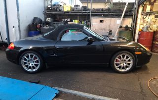 Porsche Boxster Racing