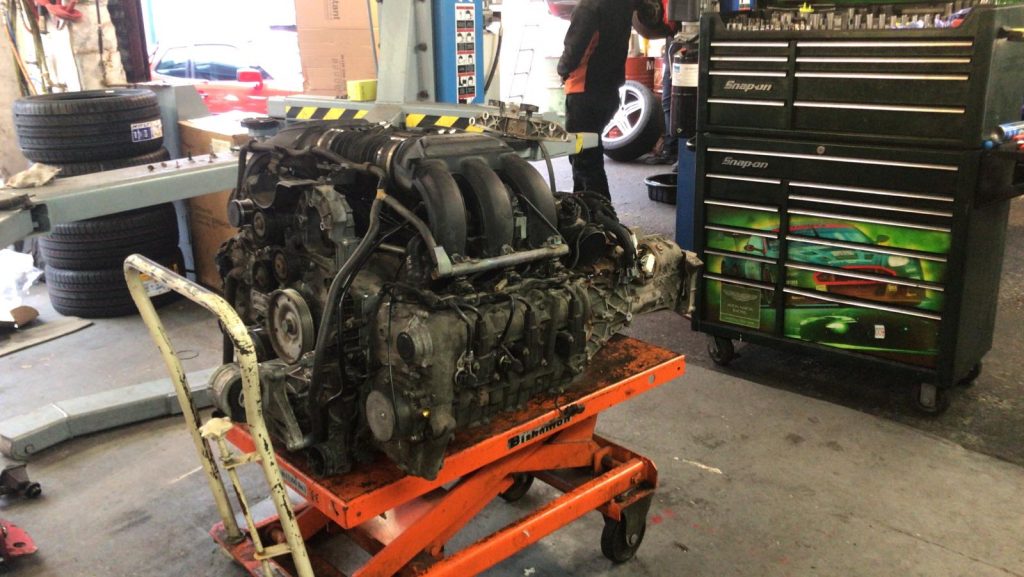 Porsche Cayman S engine rebuild