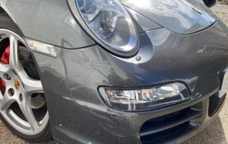 Porsche 911 Scratched Paint Repair