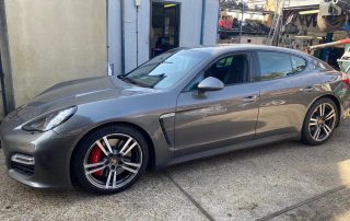 Panamera V8 power steering pulley Repair