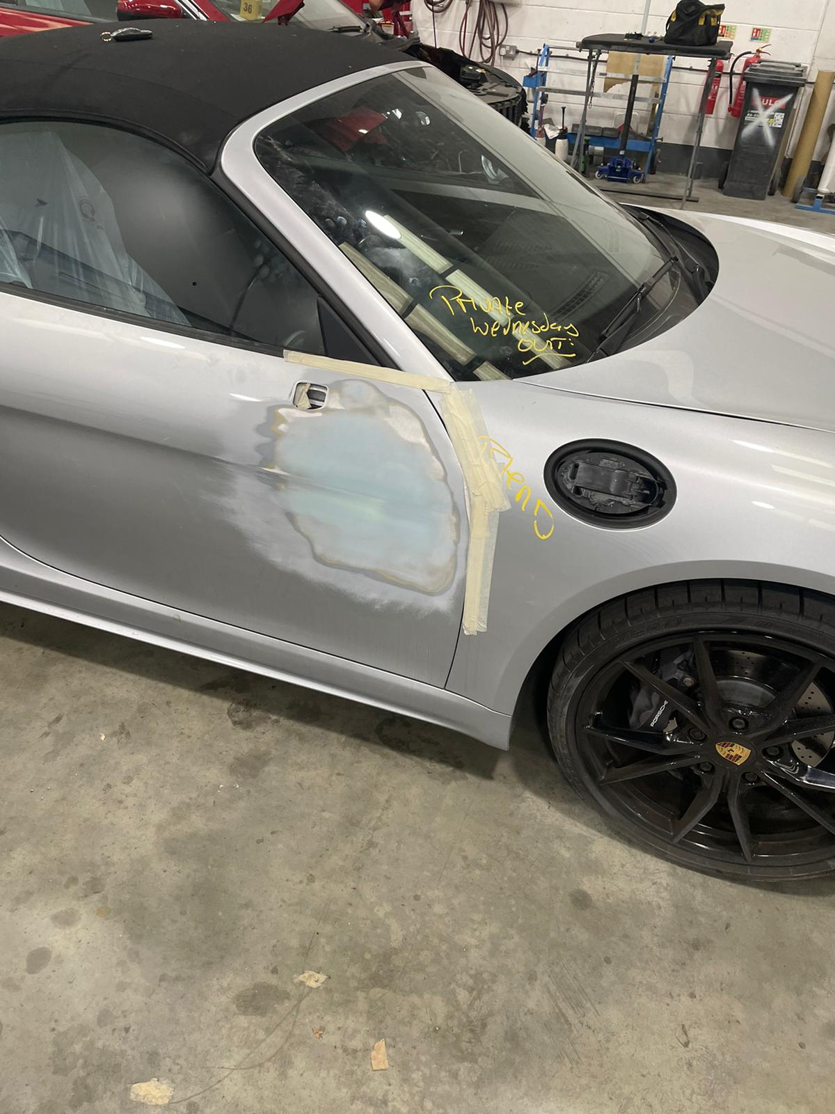 Porsche Boxster Bodywork Repair London Kent Essex