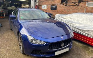 Maserati Ghihli Service & tracking fix London Kent