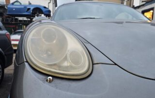Porsche Cayman S Head Lamp Restoration