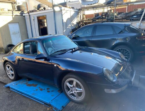 Porsche 993 Targa in for Gearbox Service London Kent Essex