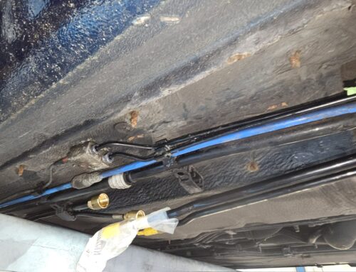 Engine Removal and Power Steering Pipe Replacement on Porsche 998