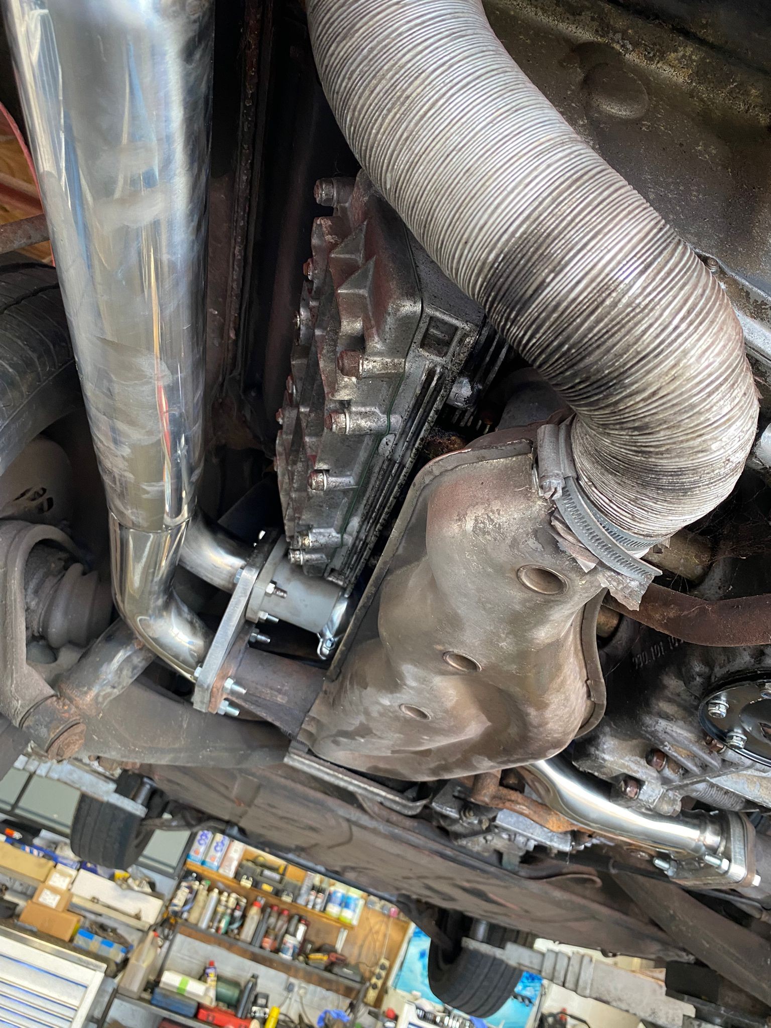 Porsche 930 targa service geo exhaust worl London kent essex