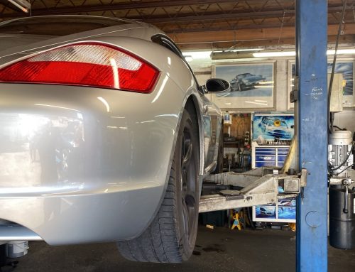 Porsche Cayman Rear Tyre Wear Diagnosis and Suspension Geometry Correction