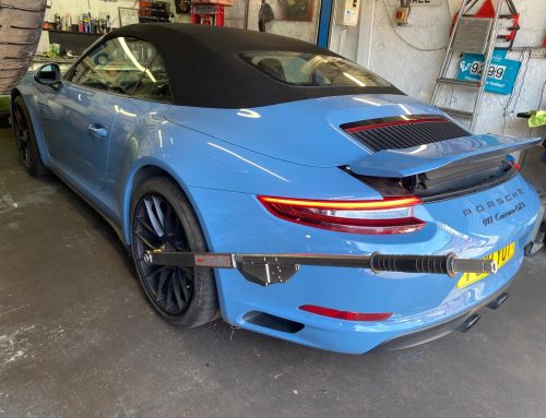Porsche 991 GTS PADM Fault, Minor Service, Brakes & Exhaust Repairs