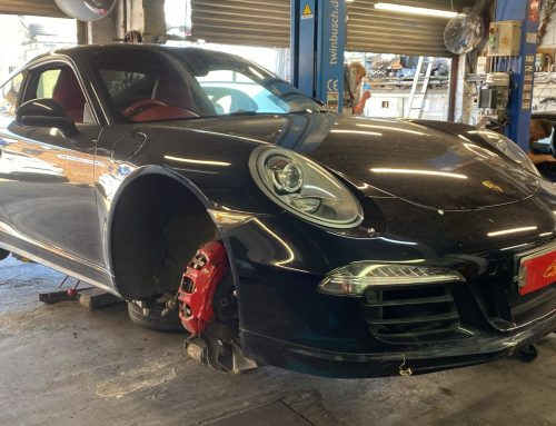 Porsche 911 4S Driveshaft Boot & Rear Control Module Repair