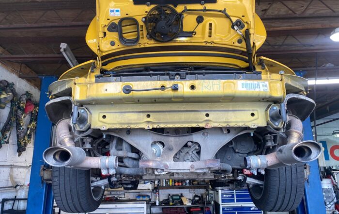 Porsche 996 Sports Exhaust Fitting & Manifold Replacement