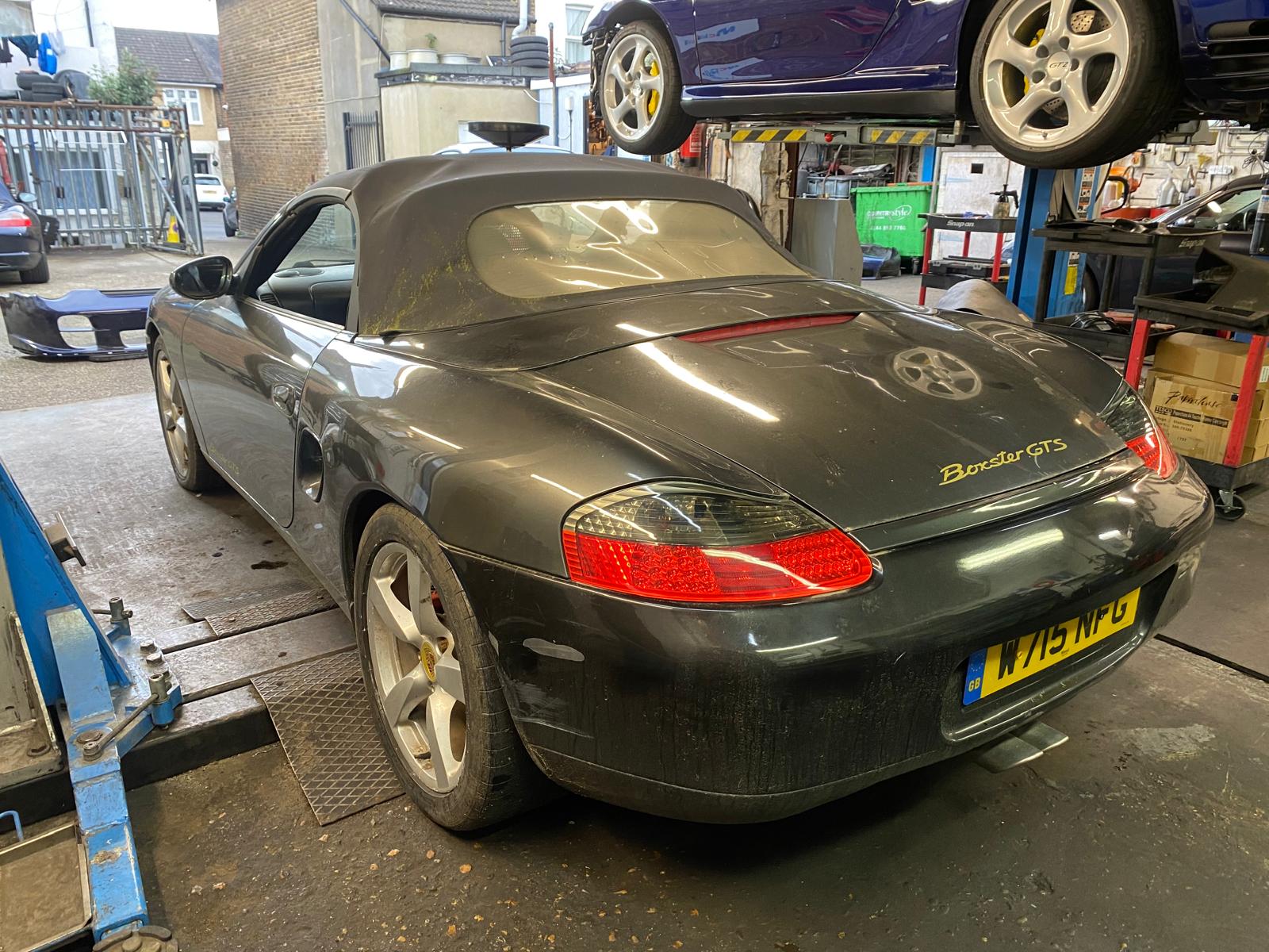 Porsche Boxster Conversion to Cayman