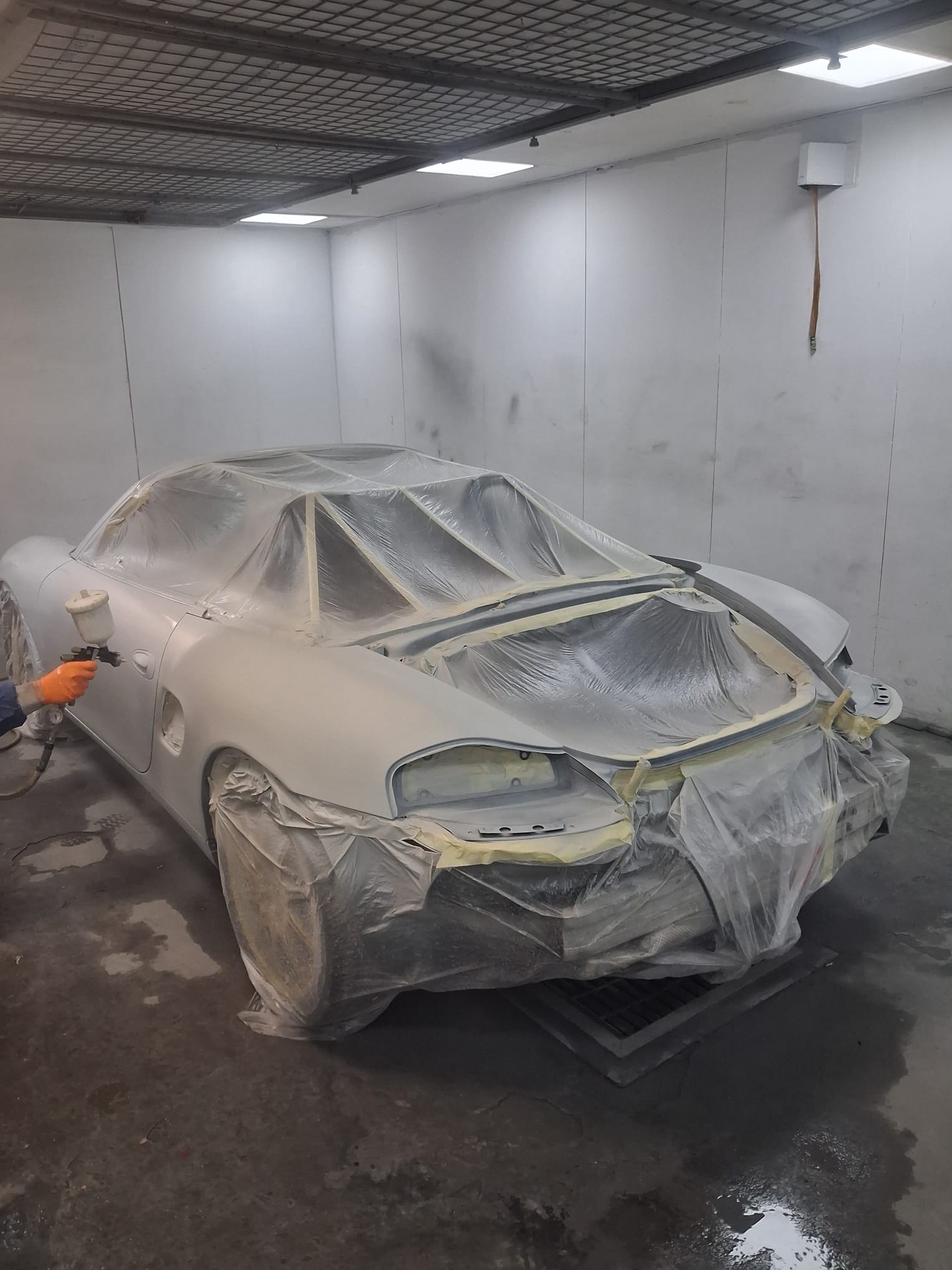 Porsche Boxster Conversion to Cayman