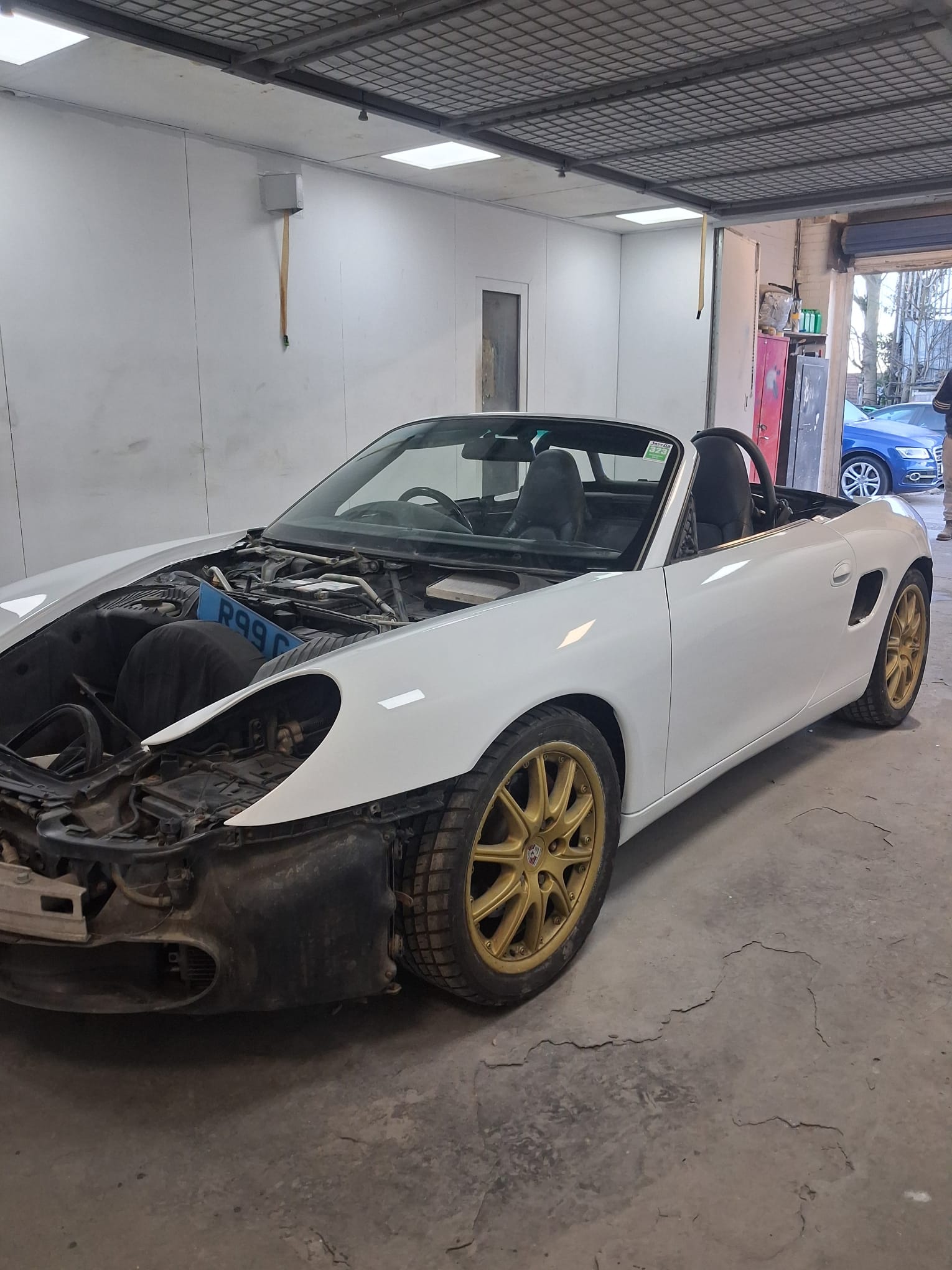 Porsche Boxster Conversion to Cayman