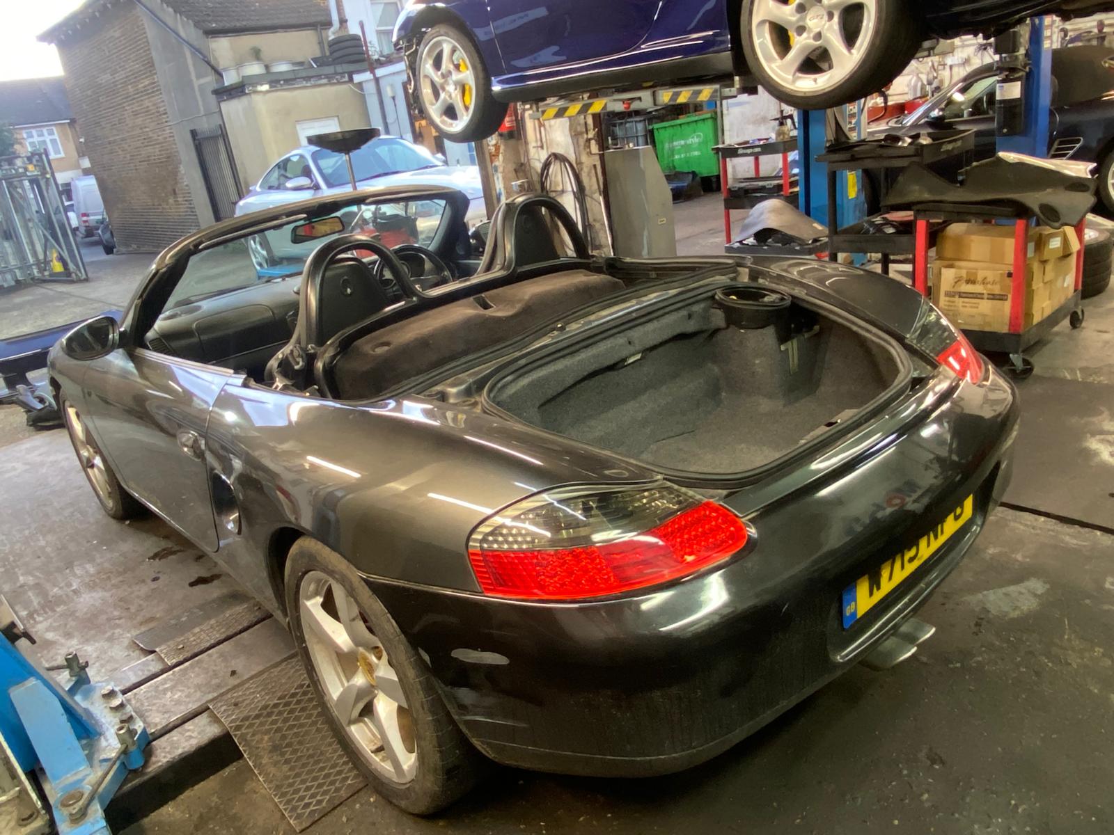 Porsche Boxster Conversion to Cayman