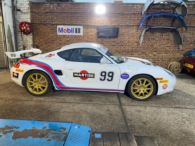 Porsche Boxster Conversion to Cayman