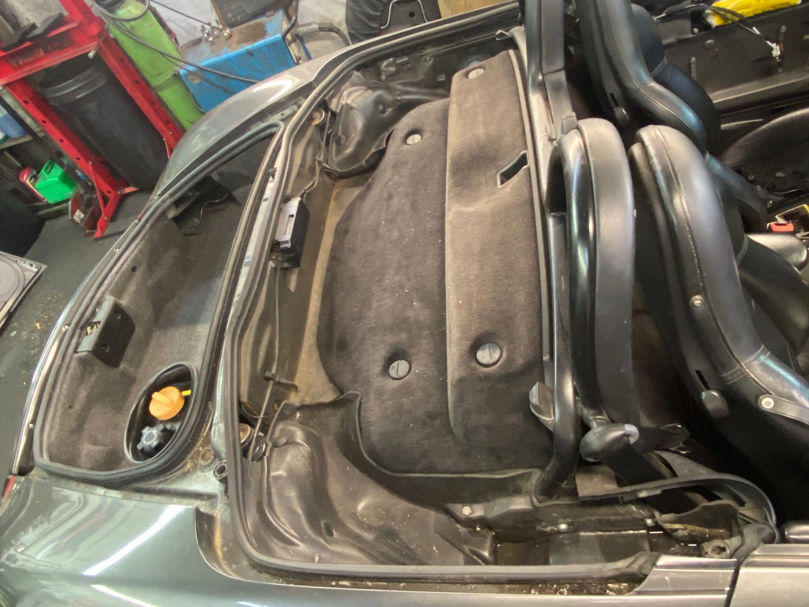 Porsche Boxster Conversion to Cayman