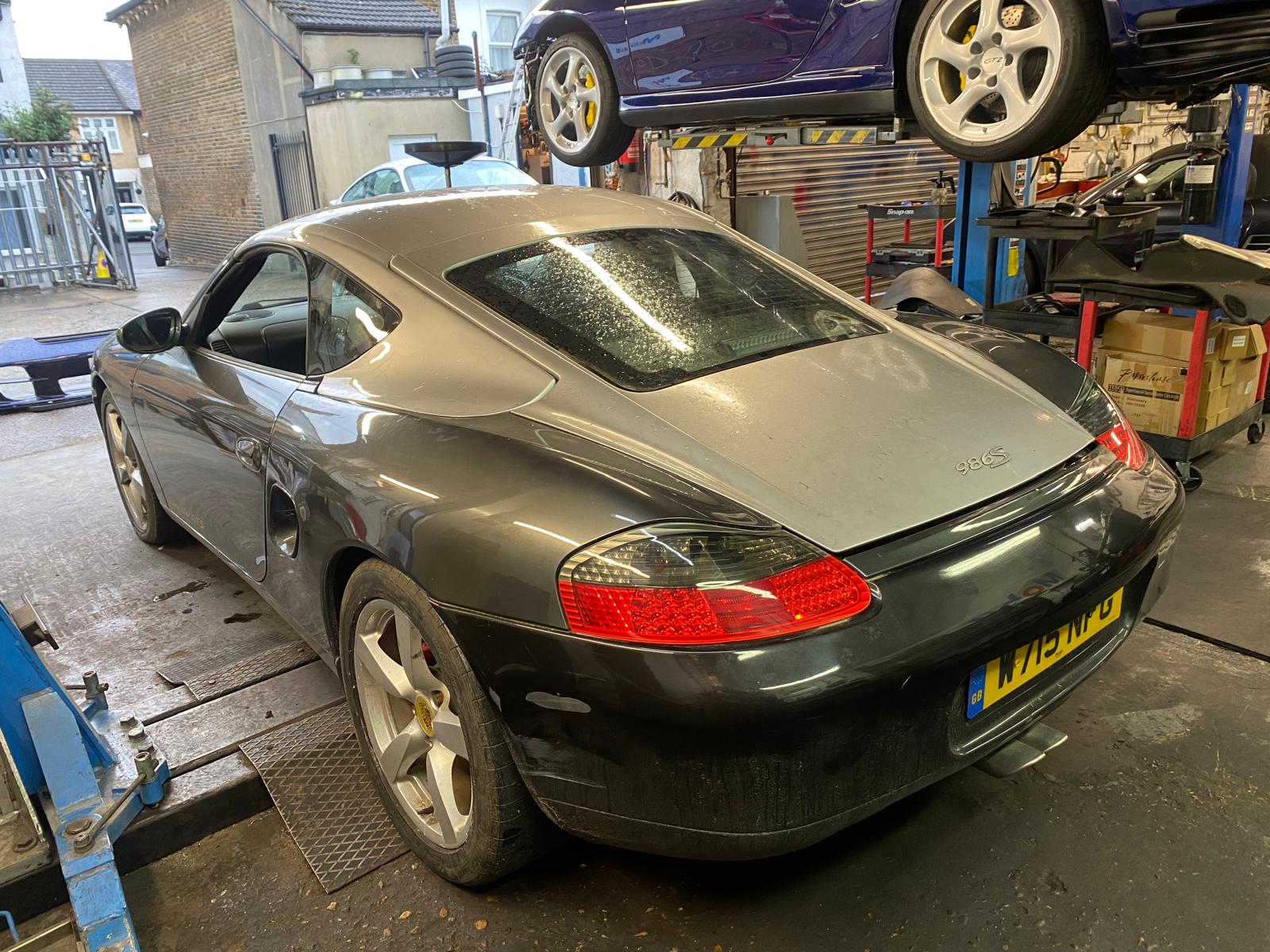 Porsche Boxster Conversion to Cayman