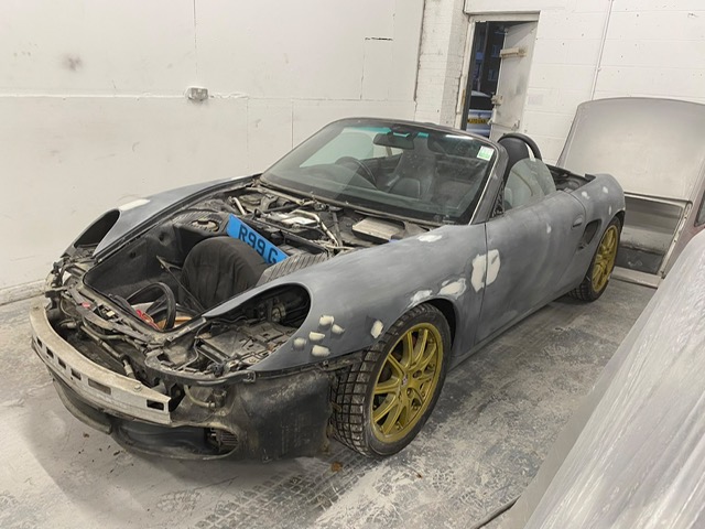 Porsche Boxster Conversion to Cayman